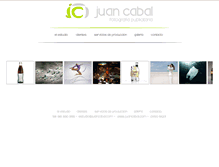 Tablet Screenshot of juancabal.com